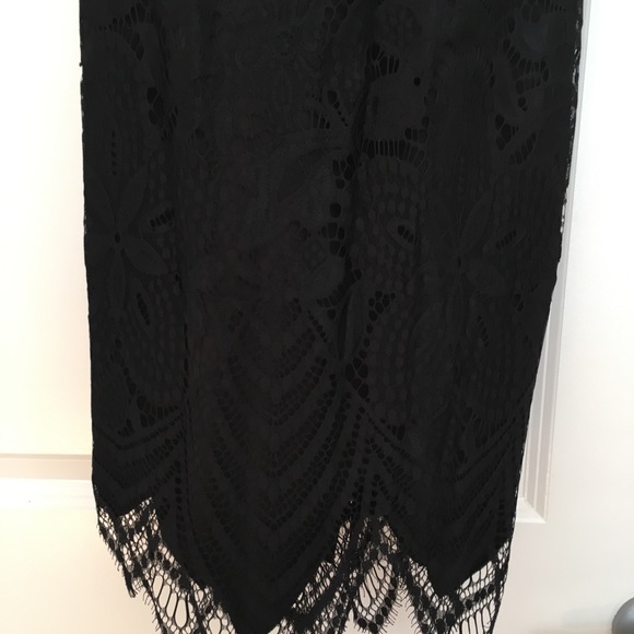 Missguided Black Lace Dress size 12 - Picture 2 of 5